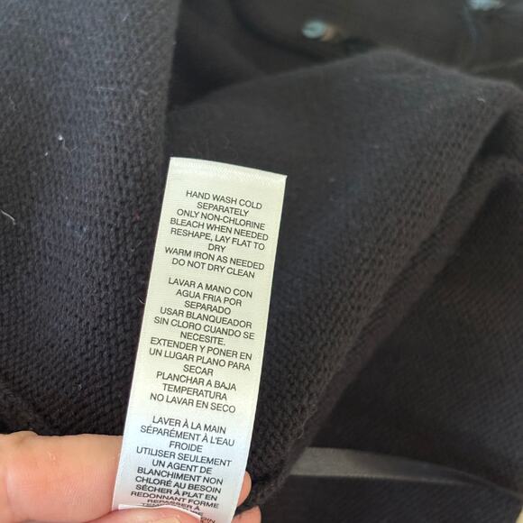 Chicos Cardigan Sweater Medium 1 Open Button Feathers Sequins‎ Maximalist Twee - Picture 11 of 11